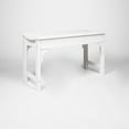 thumbnail image 6 of BOFANG Adirondack Backless and All Weather Resistant Outdoor Bench - White, 6 of 8