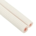 thumbnail image 1 of Tubo de espuma aislante para tuberías, tubería de espuma aislante de preservación de calor para tubos de cobre de 1/4", 3/8" O.D. Mini Split, 3.28 pies (1 m), blanco/rosa, 1 of 7