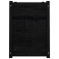 thumbnail image 3 of vidaXL Garden Planter Black 39.4"x19.7"x27.6" Solid Wood Pine, 3 of 15