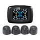 thumbnail image 2 of Sistema de monitoreo de presión de neumáticos TPMS para automóvil con encendedor de cigarrillos y 4 sensores externos, 2 of 14
