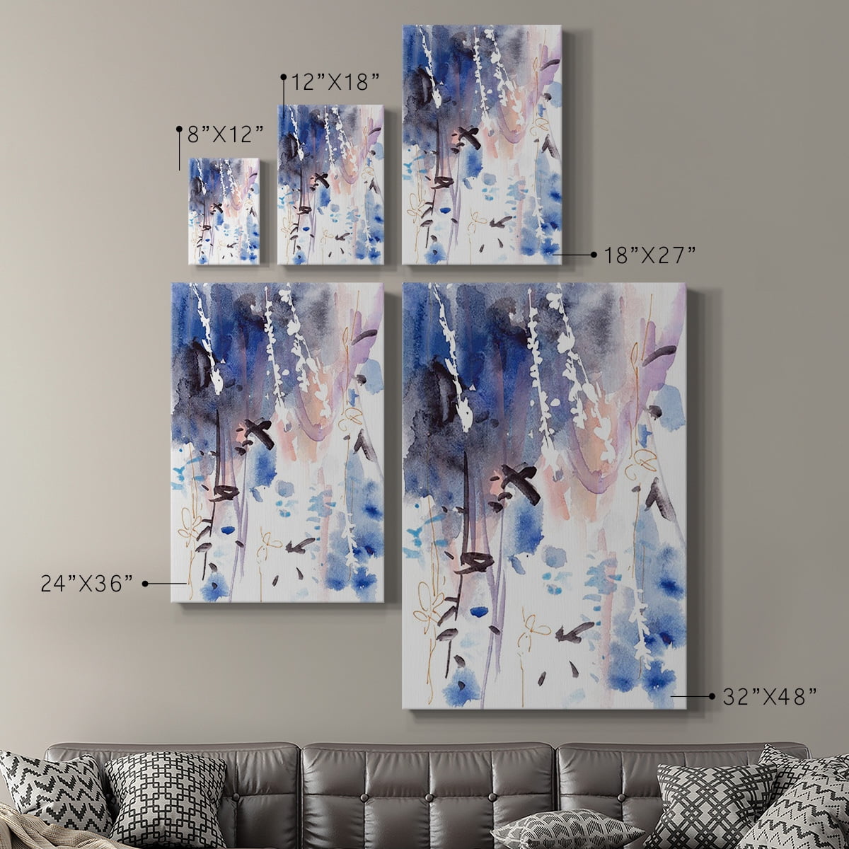 Late Night Breeze IV Premium Gallery Wrapped Canvas - Ready to Hang