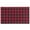 Red Black Plaid, variant on Red and White Checkered Pattern Door Rugs,Washable Non Slip Door Mats Indoor,Decorative Door Mats,Entry Mat Indoor for Entrance,Bedroom,Kitchen,Bathroom,17"x30"