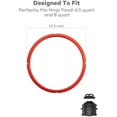 thumbnail image 3 of Sealing Rings for Foodi 8 Quart Silicone Gasket Accessories Rubber Replacement for, 3 of 5