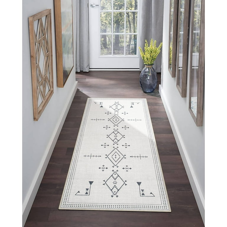 Adiva Rugs Machine Washable Area Rug for Living Room, Bedroom