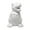 White, variant on Isaac Jacobs White Ceramic Dinosaur Money Bank, T-Rex Piggy Bank