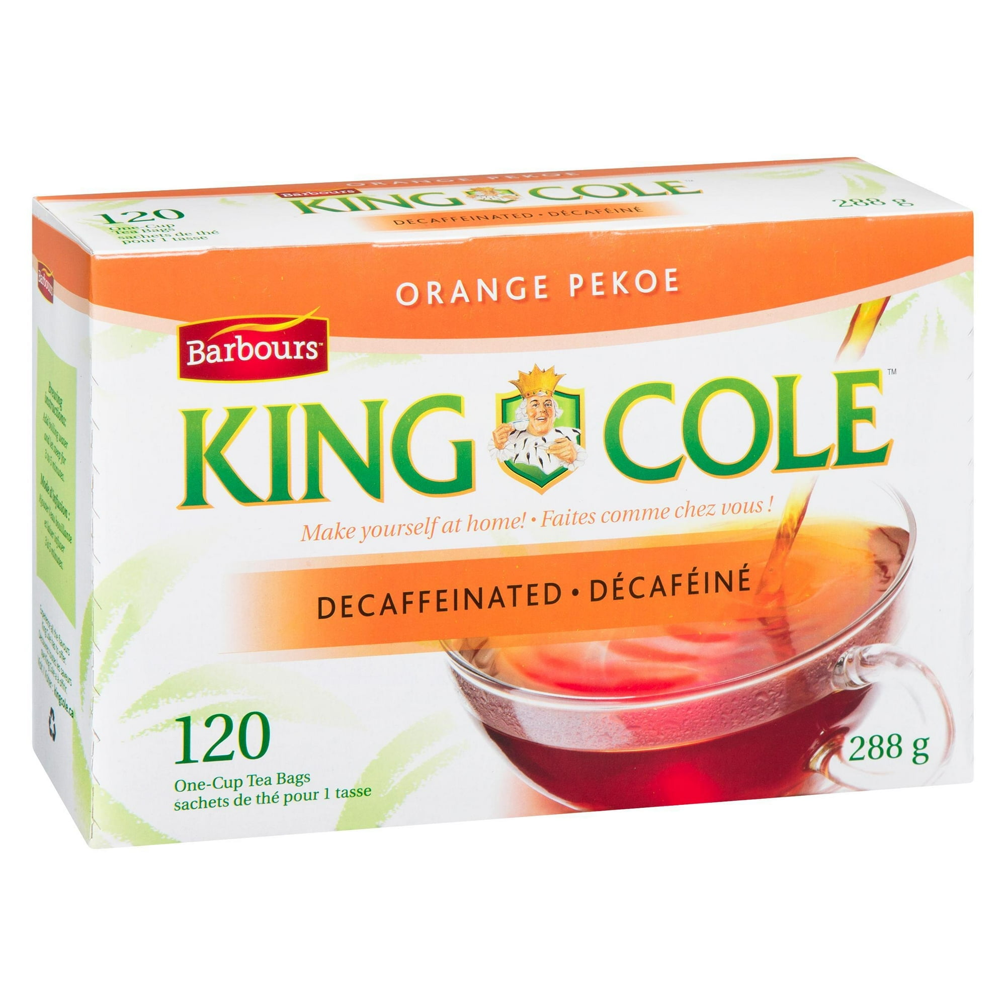 King Cole Decaf OP Tea 120s, 288g (120 tea bags).