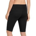 thumbnail image 2 of Jockey Short de Vélo en Coton Extensible Taille Haute 10 Pouces, 2 of 2