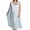 Light Blue, variant on Women's Amanda Rich 103-40X Plus Satin Banded Sleeve Long Gown (Light Blue 2X)