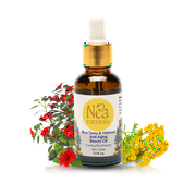 Blue Tansy & Hibiscus Anti Aging Beauty Facial Oil - Skin Glowing Hydrating Face Facial Oil 1.0 fl.oz.