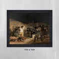 thumbnail image 7 of The Third May Framed Print by Francisco Goya, World Famous Wall Art Collection, Great Addition To Your Office Decor, 11x14, 2482CH, 7 of 7