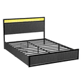 thumbnail image 1 of Base Cama Terciopelo Matrimonial, 1 of 7