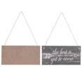 thumbnail image 4 of 2Pcs Durable Hanging Plaque, 7.9 X 3.9 In Hanging Board, Coffee Shop For Home, 4 of 8