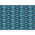 thumbnail image 1 of Ahgly Company Indoor Rectangle Patterned Macaw Blue Green Area Rugs, 8' x 10', 1 of 6