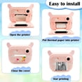 thumbnail image 3 of 18 Rolls Kids Instant Camera Refill Print Paper,Instant Camera Thermal Paper Photo Printer Fit for Most Kids Instant Camera Refills Paper,Camera Paper for Kidizoom Print Camera Paper Refill, 3 of 5