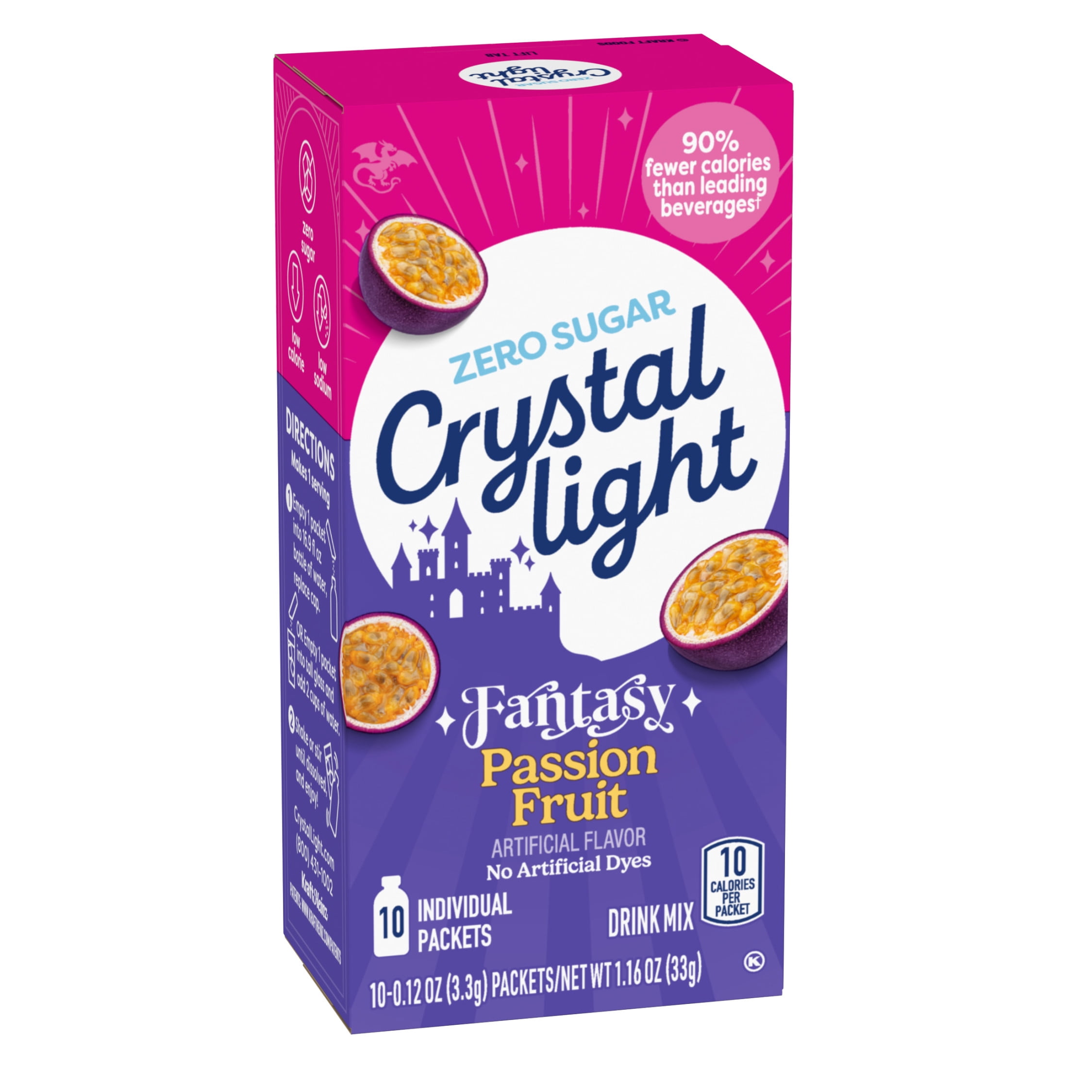 Crystal Light Drink Mix, 10 Individual Packets, Hydration for Book