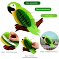 thumbnail image 3 of Blulu, 10 unidades, recortes de papel en forma de panal con forma de panal de pájaros tropicales, 3 of 6