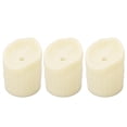 thumbnail image 2 of Velas LED realistas sin llama, funciona con pilas, parpadeantes, electrónicas, para bodas, fiestas y festivales, 3 unidades, 2 of 14