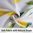 thumbnail image 6 of Lemon Kitchen Curtains Sets for Windows Lemon Summer Curtain Sink Window Valance 3 Piece Set Yellow Kitchen Tier Curtains 3 Panels Decor for Living Room Bedroom, 6 of 7