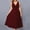 *Wine, variant on Women's V Neck Sleeveless A Line Midi Dress, Empire Waist Cocktail Party Dress Green,Women's Plus XXXXXL