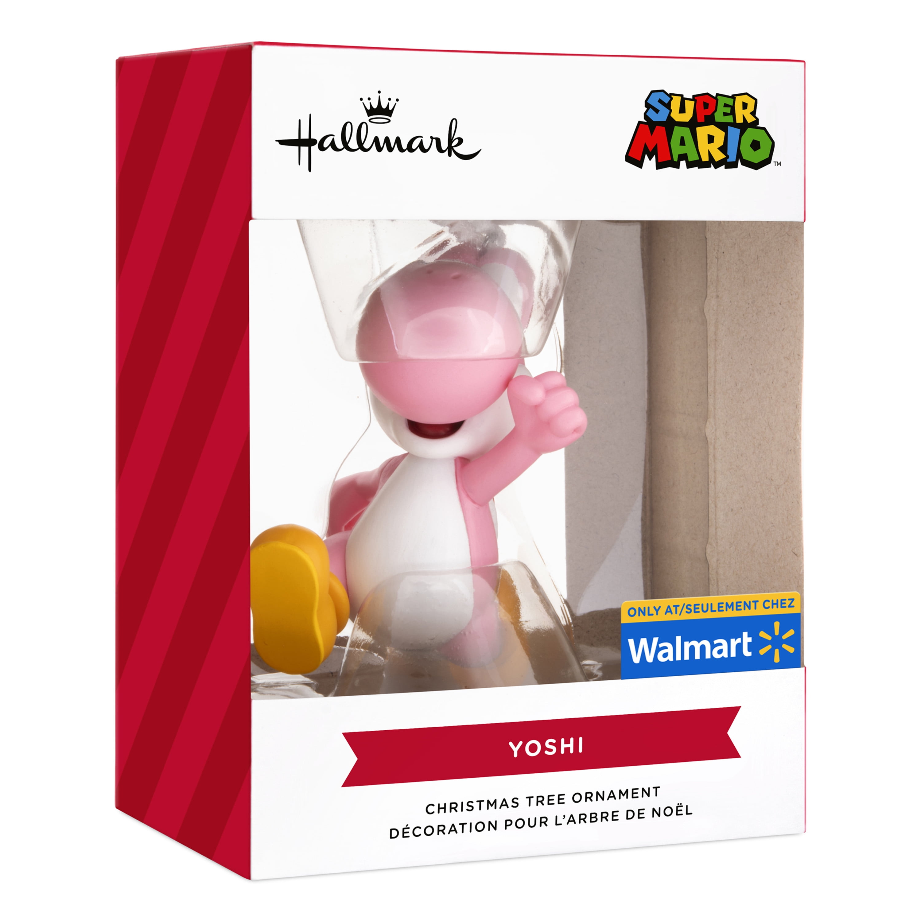 Hallmark Christmas Ornament (Nintendo Super Mario Pink Yoshi), 1 Count