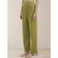 thumbnail image 5 of Wide Leg Yoga Pants for Women Loose Cozy Sweatpants High Waisted Lounge Flowy Pants with Pockets Grass Green M, 5 of 9