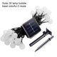 thumbnail image 1 of Cadena de luces solares LED, bolas, bolas, lámparas para patio, césped, jardín, decoración de fiesta de boda, 30 LED, 2 modos, colorido sidaley LF0148-02B, 1 of 7
