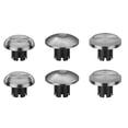 thumbnail image 1 of Compatible with PS5 DualSense Edge Controller Metal Thumb Stick Caps, Analog Stick Joystick Replacement Parts Accessory Kit, 1 of 7