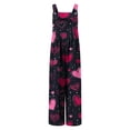 thumbnail image 4 of Haivin Women's Printed Loose Fit Button Front Jumpsuit with Pockets for Casual and Daily Wear, 4 of 5