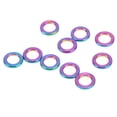 thumbnail image 4 of 10Pcs M5 RISK 5mm Bolt Washers Titanium Alloy Screw Gasket Rust Prevention for Mountain Cycling, 4 of 10