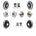 thumbnail image 1 of Transit Auto Front Rear Hub Bearings Assembly Coated Disc Brake Rotors and Ceramic Pads Kit (10Pc) for Car 2015 Mini Cooper Convertible with 2.0L 1.5L with 294mm Diameter Rotor KBB-119995, 1 of 2