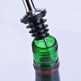 thumbnail image 2 of Ayyufe 2Pcs Stainless Steel Liquor Oil Wine Bottle Pourer Dispenser Cap Spout Stopper;Silver Black, 2 of 4