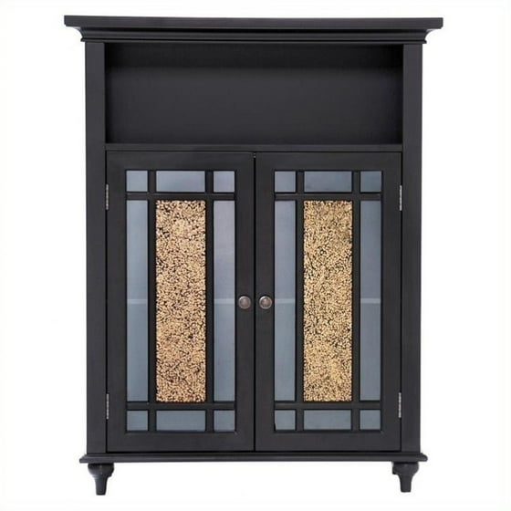Elegant Home Fashions Deshler Double Door Floor Cabinet