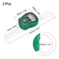 thumbnail image 2 of Finger Tally Counter 0-99999 5 Digital LED Display for Sports Counting, Green, 3 Pack, 2 of 5