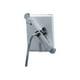 CTA Digital Security Gooseneck Floor Stand - Support - pour Tablette - Verrouillable - Acier - Taille de l'Écran: 7"-10" – image 3 sur 5