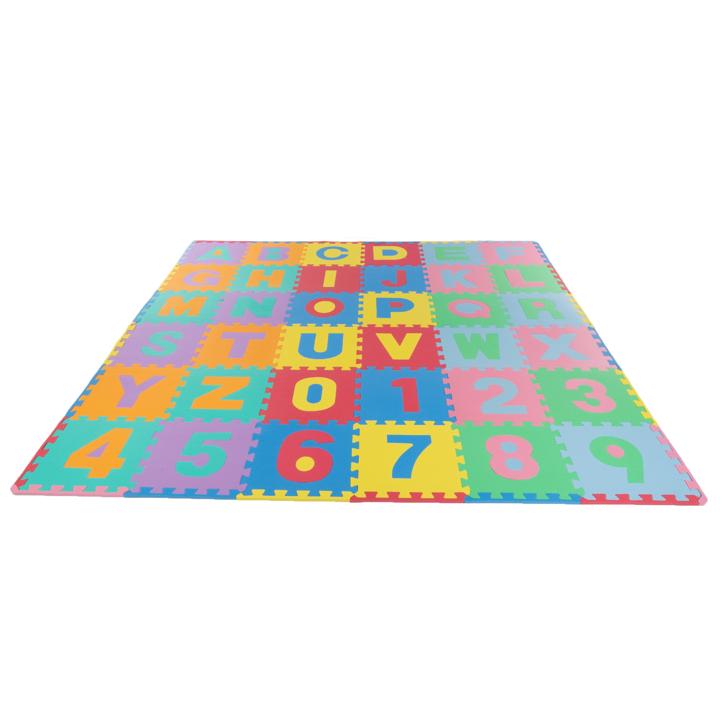 Carpet Puzzle Mat Kids Play Mat Amazon Trademark 96-Piece Foam