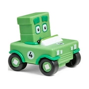 hand2mind Numberblocks® Mini Vehicles, Toy Vehicle Playsets, Race Car Toy (5 Pieces)