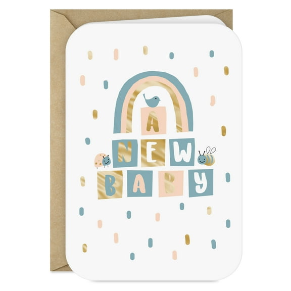 Hallmark New Baby Card (World of Miracles)