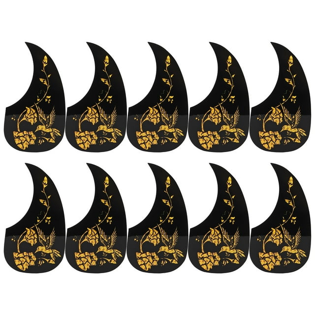 Accesorios para instrumentos de cuerda Jadeshay 10 Uds Placas protectoras para guitarra PVC