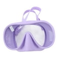 thumbnail image 1 of Diving Goggles, Large View Snorkel Glasses with Anti Fog Tempered Glass Lens Adjustable Strap for Clear HD View Comfortable Fit, 1 of 7