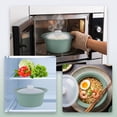 thumbnail image 6 of Microwave Steamers, Food Grade Silicone Microwave Pot with Handle & Lid, Oven & Dishwasher Safe for Vegetables, Cooking Bowls, Food Bowl, 6 of 7
