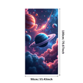 thumbnail image 3 of Outer Space Planets Pattern Cosmic Themed Space Exploration Galaxy Backdrop Banner Kids Party Supplies Photography Props Decorations Astronomy Event, 3 of 4