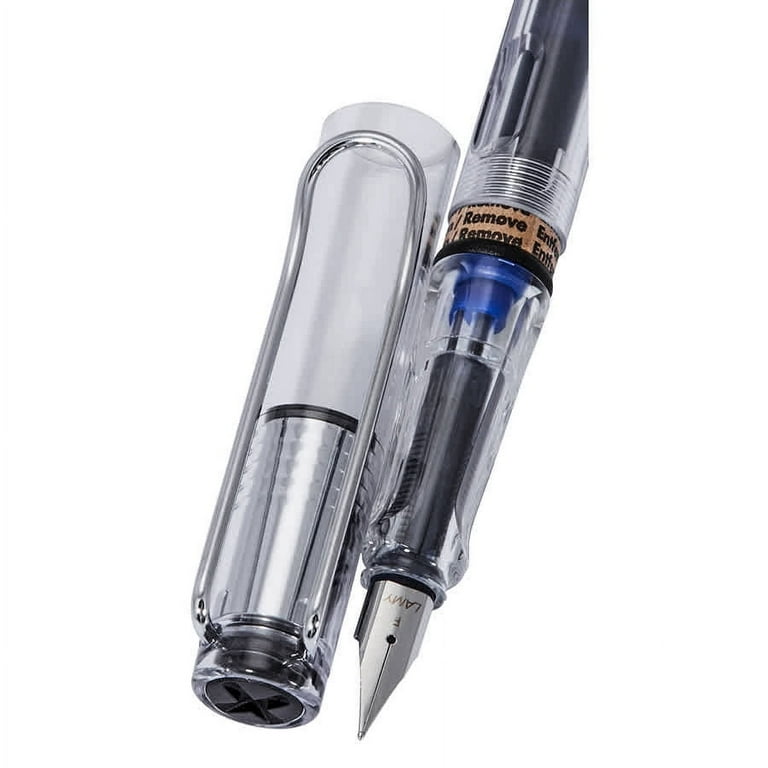 Lamy Vista Demonstrator Clear Fine Nib Fountain Pen 4000085