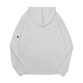 thumbnail image 7 of CONZONE Hoodies For Men Long Sleeve Drawstring Hooded Sweatshirts For Men Solid Color Cozy Fall Winter Pullover Mens Hoodies With Pocket, 7 of 7