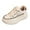 Khaki, variant on Chunky Sneakers for Women Thick Soled Non Slip Lace up Platform Shoes Running Tennis Athletic Breathable Sports Footwear Red Size 6.5
