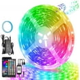 thumbnail image 1 of 65.6ft Ultra-Long RGB LED Strip Lights, Smart APP Control & Special Music Mode for Dynamic Bedroom Decor, 1 of 7