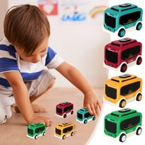 Viflosae Cars Gifts for 3 Year Old Boys Christmas Stocking Stuffers Children's Toy Simulation Bus Motorcycle Helicopter Model Car Inertiaing Car Children Toy Car