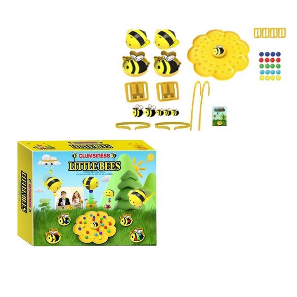 Kids Families Clumsy Little Bumblebee Board Game, Magnetic Tabletop Fishing Game,100% Brand New