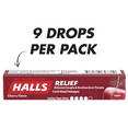 thumbnail image 4 of Halls Cherry Cough Drops for Coughs, Sore Throats, Nasal Passages, 20 Packs of 9 Drops (180 Count), 4 of 7