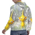 thumbnail image 4 of Lsque Pikmin Pattern Casual Men's Hoodie,Hooded Sweatshirt with Kangaroo Pocket,Pullover Hoodie-3X-Large, 4 of 8