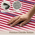 thumbnail image 6 of ODIKA Front Door Patriotic Striped Frame Generic Stars Vintage Bordered Pet Friendly & Kids Safe Bedside for Bedroom, Nursery, RV, 6 of 7